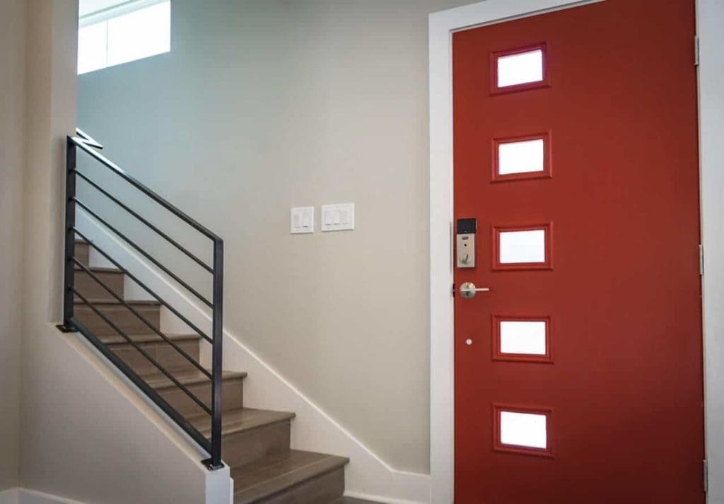 Bold Front Door Paint Color - AllPro Painters - AllPro Painters Bold Front Door Paint Color